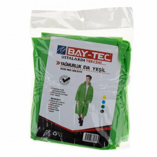 Baytec Yağmurluk Eva Yeşil MK5111 2071
