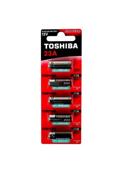 Toshiba 23A 12V Alkalin Pil 5'li Paket