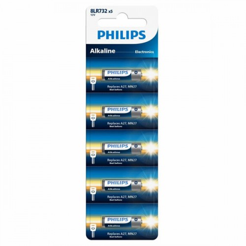 Philips 27A 12V Alkalin Pil 5'li Paket