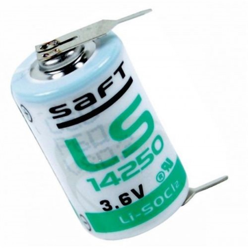 Saft LS14250-2Pf 1/2AA 3.6V Lityum Pil 2 Ayaklı
