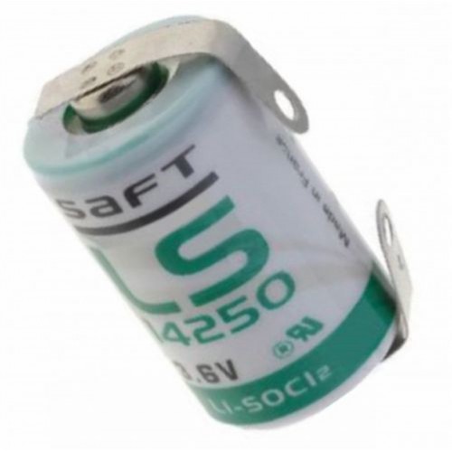 Saft LS14250-Cnr 1/2AA 3.6V Lityum Pil 2 Ayaklı