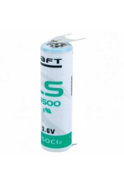 Saft LS14500-3PF 3.6V AA Lityum Kalem Pil 3 Ayaklı