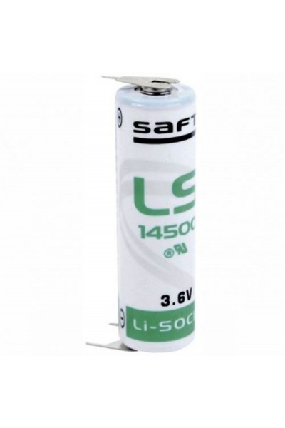 Saft LS14500-3PF RP 3.6V AA Lityum Kalem Pil 3 Ayaklı