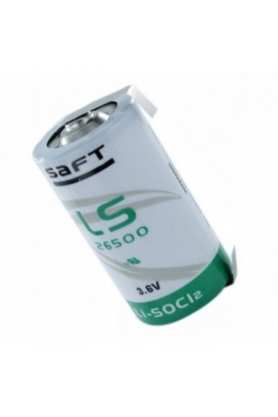 Saft LS26500-CNR 3.6V C Orta Boy Lityum Pil 2 Ayak