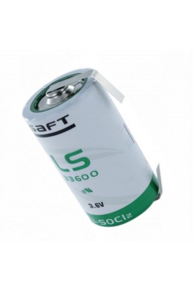 Saft LS33600-CNR 3.6V D Büyük Boy Lityum Pil 2 Ayak
