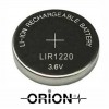 Orion Lityum LIR1220 3.6V Şarj Edilebilir Pil 5'li Paket