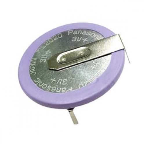 Panasonic ML2020 3V Şarj Edilebilir Lityum Pil - 90 Derece Ayaklı BMW Pili