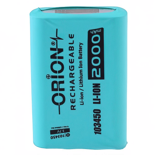 Orion 103450 3.7V 2000mAh Li-ion Şarj Edilebilir Pil