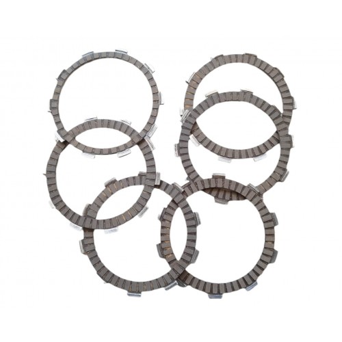 ATV 300 UYUMLU DEBRİYAJ BALATASI 10 TIRNAK 95-115-125 mm 6 LI