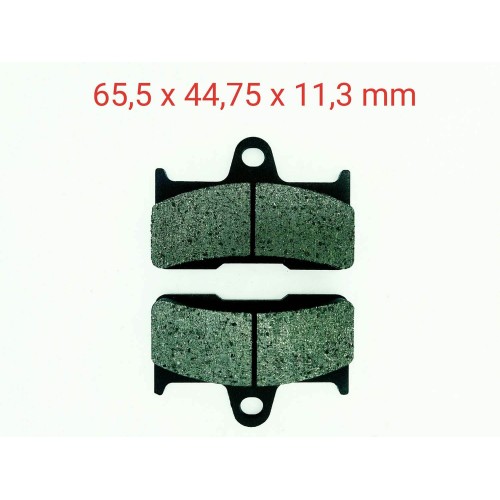 ARKA FREN DİSK BALATASI FA344 ATV CF MOTO UYUMLU  C FORCE 500 UYUMLU - 625 - 800  YAMAHA YFM 660 UYUMLU 