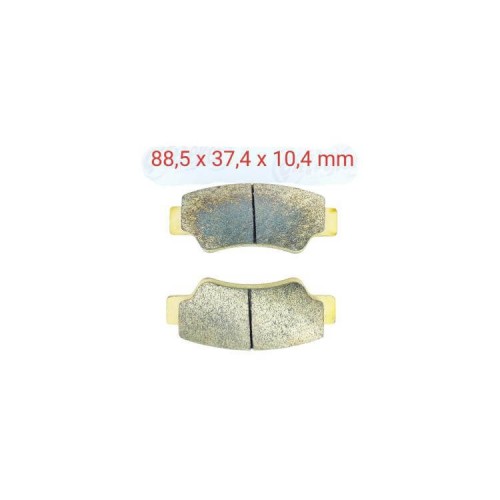 ARKA FREN DİSK BALATASI FA747 SİNTERLİ CF MOTO Z - FORCE 1000 UYUMLU 