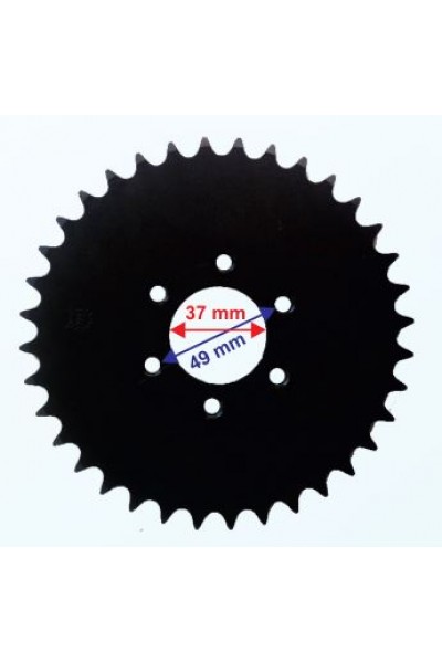 ARKA DİŞLİ 428-36T İÇ 37 mm 6 DELİKLİ IND ÖM HEDGE UYUMLU