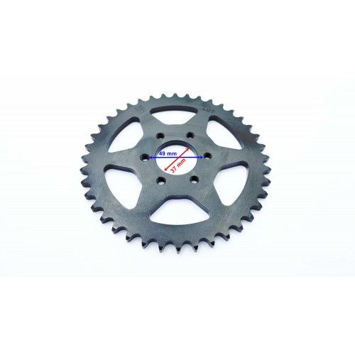 ARKA DİŞLİ 428-40T İÇ 37 mm 6 DELİKLİ IND ÖM HEDGE UYUMLU