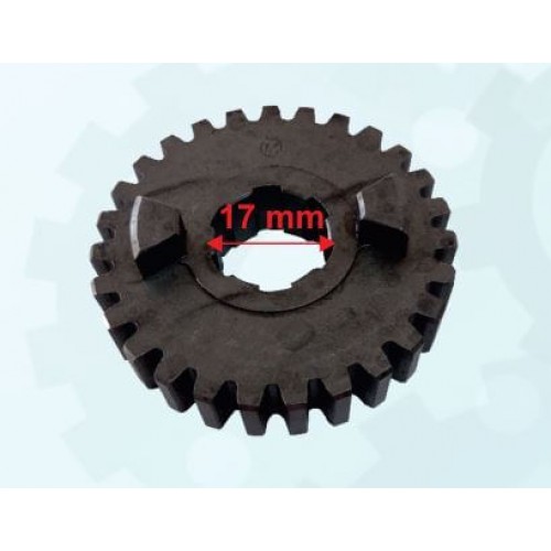 ATV KUBA 110 UYUMLU ŞANZIMAN DİŞLİSİ 27T İÇ 17 mm 6-2 ÖM