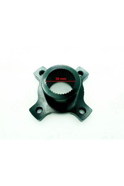 ATV KYMCO 150 UYUMLU ARKA DİŞLİ FLANŞI İÇ 38 mm BOY 35 mm 4 DELİKLİ ÖM