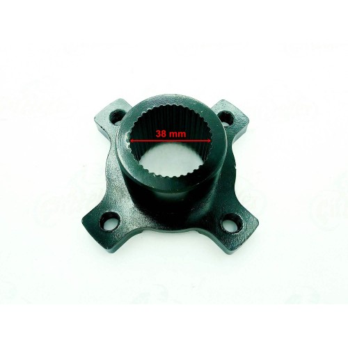 ATV KYMCO 150 UYUMLU ARKA DİŞLİ FLANŞI İÇ 38 mm BOY 35 mm 4 DELİKLİ ÖM
