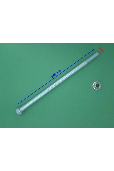 ATV KYMCO 150 VİP TRAC UYUMLU ARKA SALINCAK MİLİ 14-280 mm ÖM