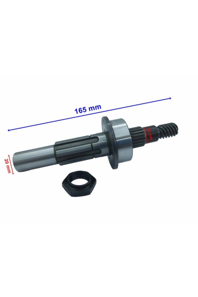 ATV KYMCO 300 UYUMLU ŞANZIMAN MİLİ 165-25 mm SONSUZ 6 KANALLI ÖM