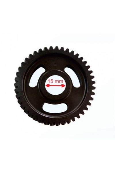 ATV YAMAHA GRIZZLY UYUMLU ŞANZIMAN DİŞLİSİ 43T İÇ 15 mm L HELİS 3 DELİKLİ ÖM