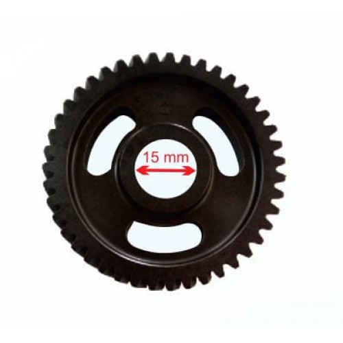 ATV YAMAHA GRIZZLY UYUMLU ŞANZIMAN DİŞLİSİ 43T İÇ 15 mm L HELİS 3 DELİKLİ ÖM