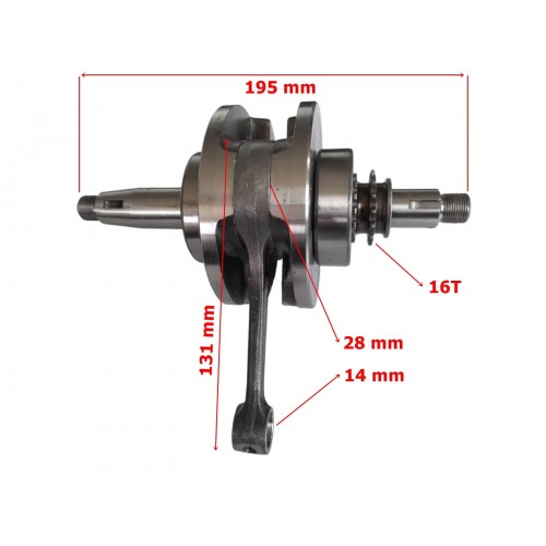 BAJAJ DİSCOVER 125 UYUMLU KRANK KOMPLE