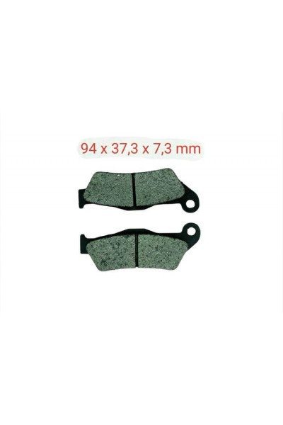 ÖN FREN DİSK BALATASI FA181 ASK BAJAJ PULSAR NS 200-RS 200-220-NS 150-DİSCOVERY 150 F UYUMLU 