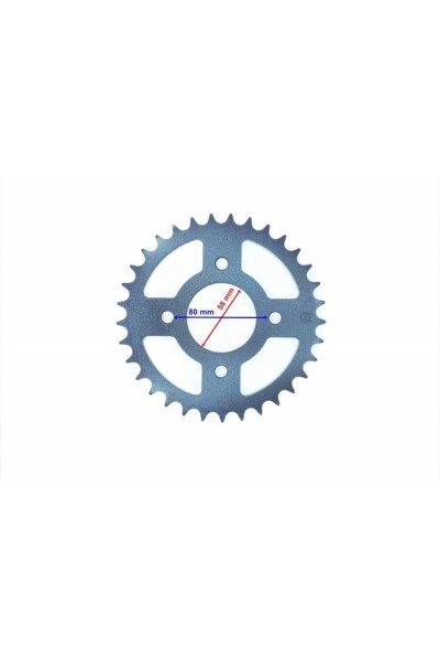 250MCT UYUMLU ARKA DİŞLİ STD 520-34T İÇ 58 mm ÖM