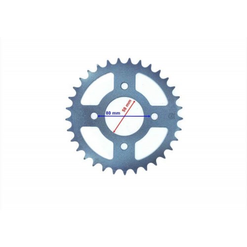 250MCT UYUMLU ARKA DİŞLİ STD 520-34T İÇ 58 mm ÖM