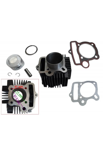 CUB KH 125 UYUMLU SİLİNDİR DÖKÜM 54 mm 13 mm PİM