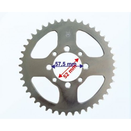 MODENAS KRİSS UYUMLU ARKA DİŞLİ 428-44T İÇ 52 mm