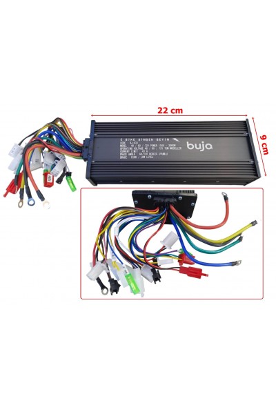 E-BİS HIZ KONTROL CDİ AKILLI BEYİN 48V - 72V 1500 - 3000W KARA ŞİMŞEK