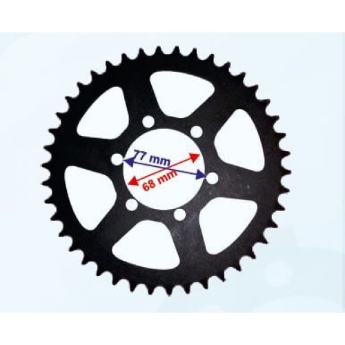 RX3 EVO UYUMLU ARKA DİŞLİ 520-42T İÇ 68 mm 6 DELİKLİ ÖM