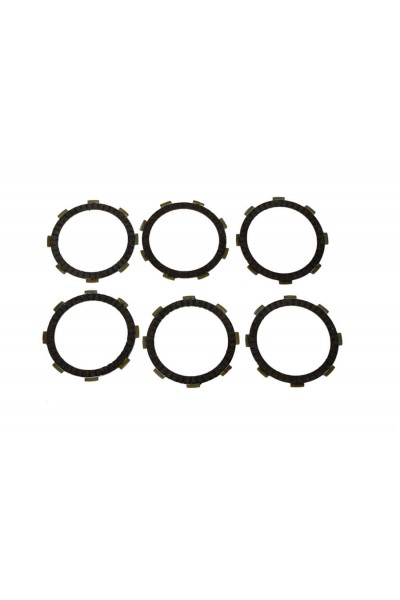 RX3 EVO UYUMLU DEBRİYAJ BALATASI 6 LI 12 TIRNAK 116-133-147 mm