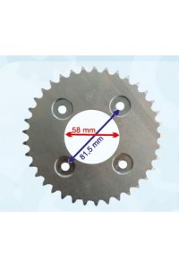 İNNOVA UYUMLU ARKA DİŞLİ 428-37T İÇ 58 mm ÖM