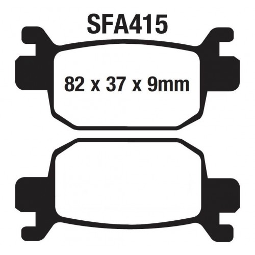 ARKA FREN DİSK BALATASI SFA415 FORZA 250 (18-23) NSS 300 FORZA (13-22) UYUMLU
