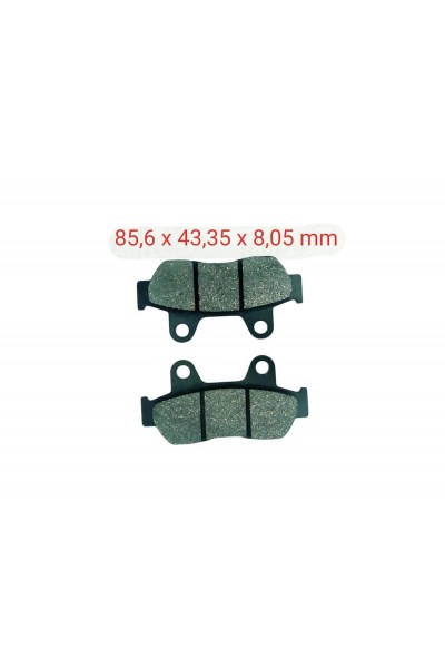 ÖN FREN DİSK BALATASI FA721 SPACY 110 - ALPHA - ACTİVA S125 - PS 150İ - DYLAN 150 UYUMLU