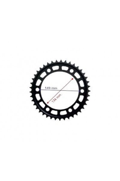 CBR 600 - 1000 RR UYUMLU ARKA DİŞLİ 525-41T İÇ 134 mm 6 DELİKLİ IND ÖM