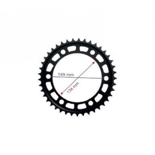 CBR 600 - 1000 RR UYUMLU ARKA DİŞLİ 525-41T İÇ 134 mm 6 DELİKLİ IND ÖM