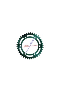 ARKA DİŞLİ 520-38T İÇ 120 mm 6 DELİK HONDA CBR 250 R (2011-2018) CBR 250 R ABS (2011-2018) UYUMLU ÖM