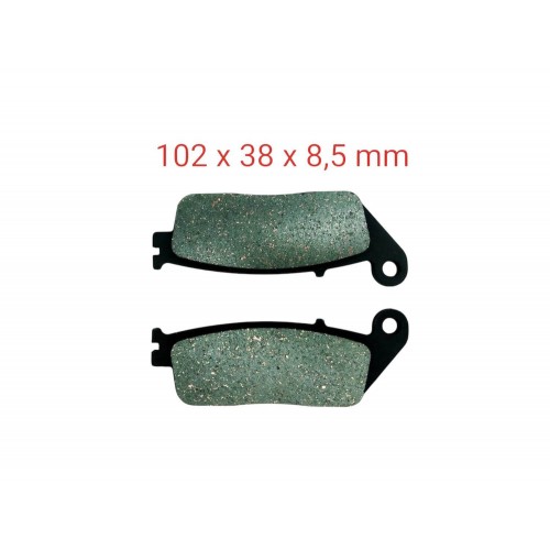 ÖN FREN DİSK BALATASI FA196 HONDA CBR 250 - CB 650 F - SUZUKİ GW 250 İNAZUMA - KYMCO XCİTİNG - 500 UYUMLU