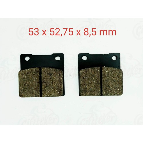 ARKA FREN DİSK BALATASI FA063 SUZUKİ GS 500 - GSF 600 - RF 600 - GSXR 600 ( 97 - 00 ) - GSXR 1300 (99 - 07 ) UYUMLU