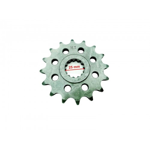 ÖN DİŞLİ 520-16T İÇ 25 mm 13 TIRNAK KAWASAKİ ZX-6R NİNJA ( 2007 - 2015 ) ZX-6R 636 ( 2007 - 2012 ) ÖM UYUMLU