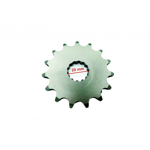 ÖN DİŞLİ 525-15T İÇ 25 mm 13 TIRNAK KAWASAKİ ZX-10 R NİNJA ( 04 - 05 ) SUZUKİ DL 650 V-STROM ( 04 - 06 ) UYUMLU