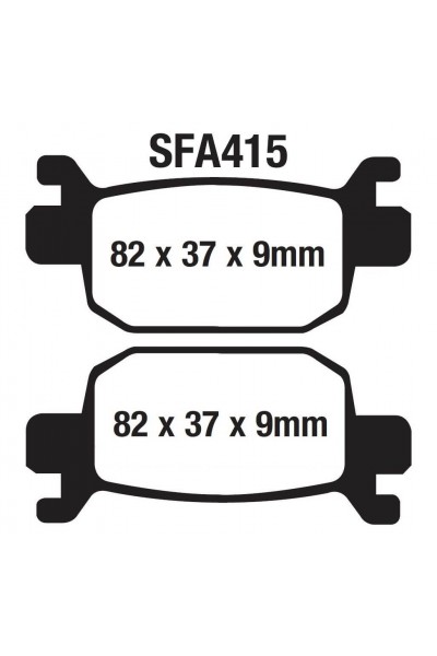ARKA FREN DİSK BALATASI SFA415 RKS NEWLİGHT 125 PRO - ARORA MAX-T - BEATRİX - KANUNİ SEHA 125 - 150 UYUMLU