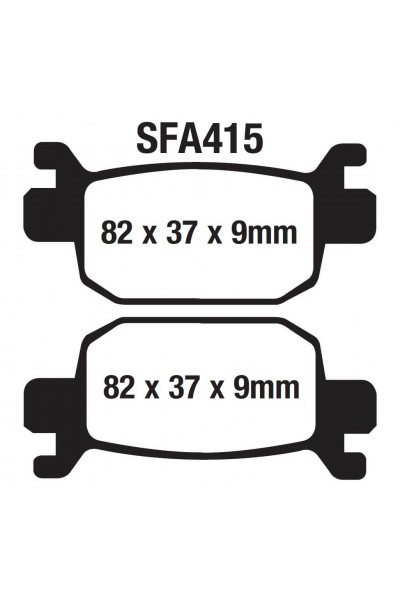 ARKA FREN DİSK BALATASI SFA415 RKS NEWLİGHT 125 PRO - ARORA MAX-T - BEATRİX - KANUNİ SEHA UYUMLU