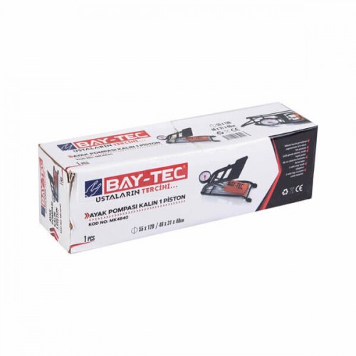 Baytec Ayak Pompası Kalın 1 Piston MK4840 5951