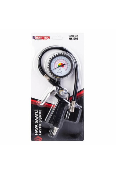 Baytec Lastik Şişirme Aparatı Hava Saatli MK1296 3926