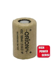 Orion 1.2V Ni-Cd 4/5SC 1500mAh Şarj Edilebilir Pil - HP