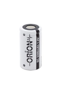 Orion 1.2V Ni-Cd SC 2200mAh Şarj Edilebilir Pil