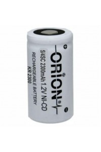 Orion 1.2V Ni-Cd 5/4SC 2300mAh Şarj Edilebilir Pil